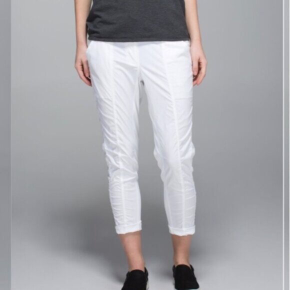 Lululemon Street To Studio Pant II White like new - Picture 2 of 13
